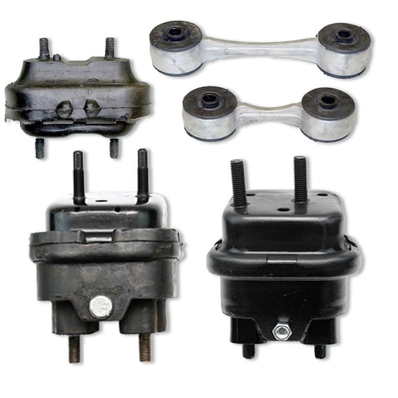 K1696 Fits 1993-1996 Cadillac Eldorado Deville Seville 4.6L Motor & Trans Mount 5pcs : A2838, A2781, A2780, A2893, A2837