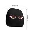 thumbnail image 3 of Car Headrest Cover, Funny Car Print Universal Headrest Protector, Stretchy Elastic Fabric Easy Install Machine Washable Vehicle Interior Accessory, 3 of 4