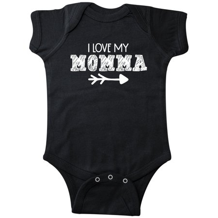 

Inktastic I Love My Momma- Arrow Gift Baby Boy or Baby Girl Bodysuit