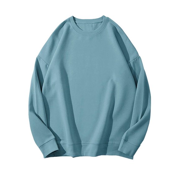 Womens Crewneck Sweatshirt Trendy Fall Fashion Clothes Soft Pullover for School