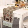 thumbnail image 4 of Easter Egg Bunny Table Runner Kitchen Table Decoration Table Cloth Pad Coffee Table Cloth Holiday Banquet Living Room Table Cloth (9), 4 of 7
