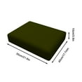 thumbnail image 2 of Outdoor Sofa Cushion Cover Removable Zip Closure Durable Polyester Fabric for Garden Patio Furniture Seat Protector, 2 of 3
