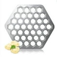 thumbnail image 4 of Gnmfd 37-Hole Aluminum Alloy Dumpling Maker Tray, Russian Ravioli Lazy Pelmeni Tool for Home Cooking, Easy Clean Dumpling Press for Meat Vegetable Filling, Family Meals Snack Prep, 4 of 7