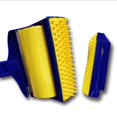 thumbnail image 3 of Omnipotente, versátil, limpiador pegajoso, recogedor de pelo de mascotas, migas, pelusa, cepillo de rodillo lavable reutilizable (mediano, amarillo), 3 of 5