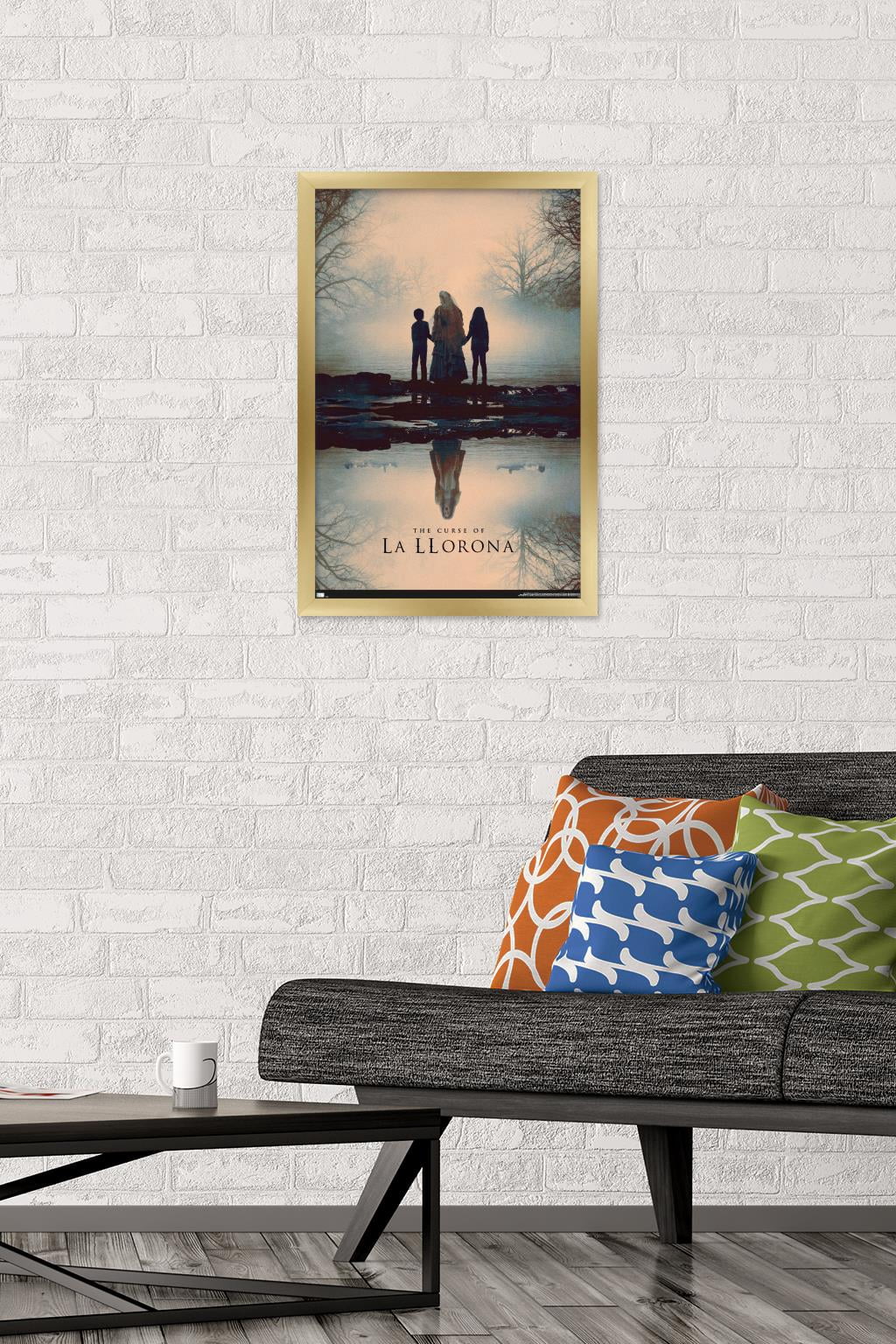 The Curse of La Llorona - Pond Wall Poster, 14.725" x 22.375", Framed