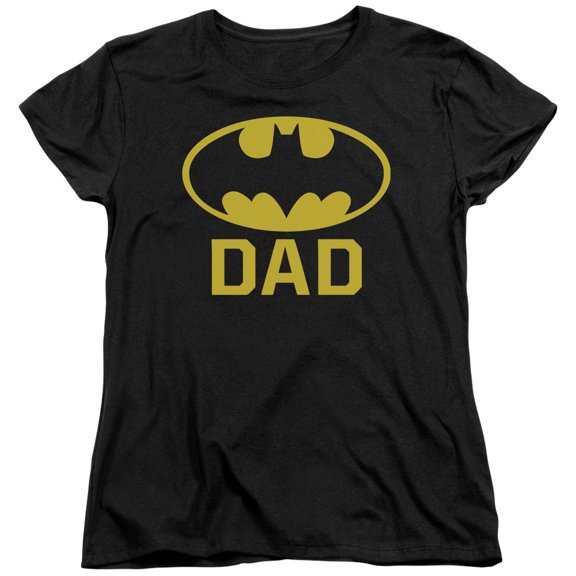 Batman Bat Dad S/S Women's T-Shirt Black