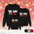 thumbnail image 2 of Wangmeiwg Family Christmas Sweatshirts,Holiday Sweatshirt Matching Family Christmas Sweaters Mommy And Me Christmas Sweaters Holiday Shirts for Family XL Black, 2 of 5