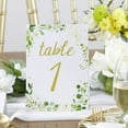 thumbnail image 6 of Kate Aspen Botanical Garden Wedding Guest Book Alternative & Table Numbers (1-25), Decors for Wedding, Bridal Shower & Anniversary Party, 6 of 8