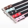 thumbnail image 6 of Faux Leather Soft Dog Collars,Durable Adjustable Pet Collars for Small Medium Large Dogs Cats, 6 of 8