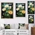 thumbnail image 4 of Designart "Verdant Buttercups Lifelike Gleam" Buttercups Floater Framed Canvas Prints, 4 of 5