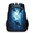 Blue, variant on Jiaoprinted Ocean Shark Backpack, Lightweight Casual Daypack with Chest Strap & Water Bottle Pockets, Wildlife Shark Fish Sports Travel Bag for Work