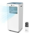 thumbnail image 6 of Dr. Prepare 8000 BTU Portable Air Conditioner, Cooling, Dehumidifier, Fan & Sleep Modes 4-in-1 Portable AC w/ Remote Control & 67'' Window Kit, Cools up to 300 sq. ft, 1-24H Timers, 6 of 11