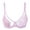 Pink, variant on Everyday Bras for Women Women's Easy On Front Close Wirefree Bra (Pink,40)