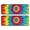 Colorful Tie Dye, variant on Kitchen Rugs Sets Of 2,Rainbow Tie Dye Spiral Pattern Anti Fatigue Kitchen Mat Rugs Non Slip Washable,Decorative Kitchen Floor Mats for Kitchen,Sink,Laundry,17"x47"+17"x47"