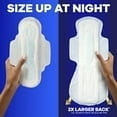 thumbnail image 5 of Always Maxi Overnight Pads with Wings for Women, Size 5, Extra Heavy Overnight Absorbency, Unscented, 52 Count, 2 PACK, 5 of 5