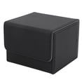 thumbnail image 1 of Card Storage Box Large Capacity PU Leather Card Storage Box with Magnetic Closure for 130 Cards and Above Standard Size Tarot Cards, 1 of 7