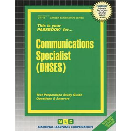 Communications Test - Communications Specialist (DHSES) - eBook