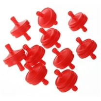 Zeiwohndc 10pcs Lawn Mower 1/4" Inline Gas Fuel Filter for Briggs Stratton 298090 298090S Toro 42-5240 56-6360