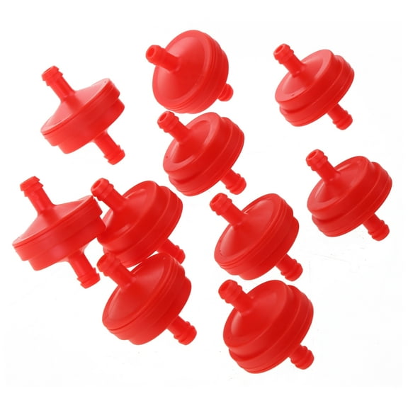 Zeiwohndc 10pcs Lawn Mower 1/4" Inline Gas Fuel Filter for Briggs Stratton 298090 298090S Toro 42-5240 56-6360