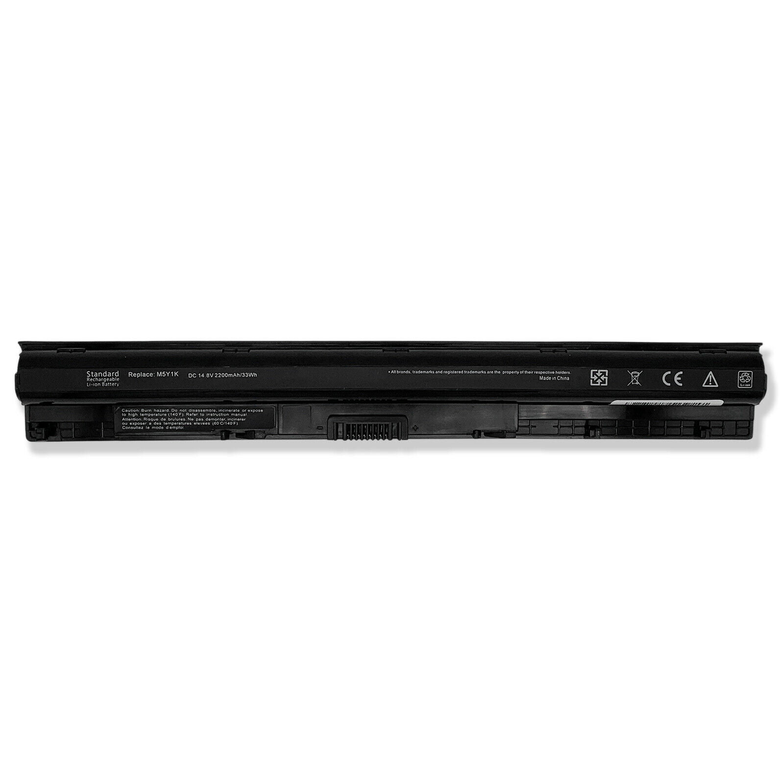 2200mAh LiIon Replacement Laptop Battery for Dell Inspiron 15 5000 Series 5559, Type M5Y1K 453