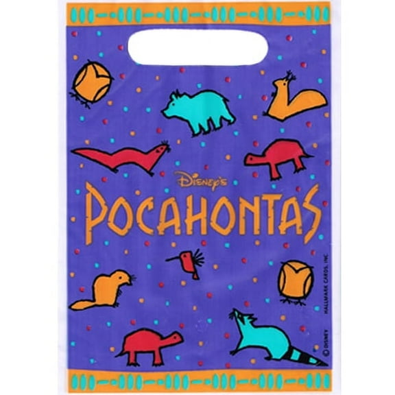 Pocahontas Vintage 1995 Favor Bags (8ct)