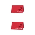 thumbnail image 3 of Inteprter 50 tarjetas de nombre de ahuecadas de corazón de papel, además de cualquier evento, tarjeta de lugar de nombre hueco de corazón rojo rojo 2piezas, 3 of 6