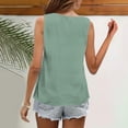 thumbnail image 5 of AherBiu Summer Tank Tops for Women Ruched Square Neck Wide Strap Casual Comfy Fitting Shirts Camisole, 5 of 5