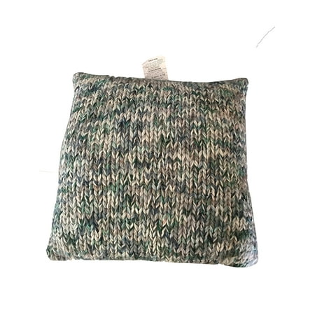 Threshold Marled Decorative Knit Throw Pillow 18 X18 Walmart Com