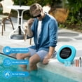 thumbnail image 6 of Solar Pool Cleaner & Floating Water Purifier | Copper for Pool 35,000 Gallons | Large Solar Panel & 2 Sets of Fittings | 85% Less Chlorine | Fits Fresh, Salt Water, Inground Pool & Above Ground Pond, 6 of 8