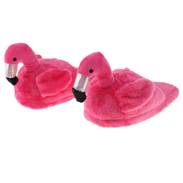 Ladies flamingo deals slippers