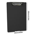 thumbnail image 2 of A4 Plastic Writing Pad with Paper Storage Clip Board for Office, School, and Home Use, 2 of 4