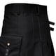 thumbnail image 4 of Hombres Cortos Pantalones Cortos Estilo Sólido Snap Sujetador Falda Plisada con Bolsillos de Uso Diario Casual para Al Aire Libre, 4 of 7