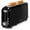 Black, variant on 2-Slice Slim Toaster, 6 Shade Settings with Cancel, Reheat & Defrost, 10" Long Slot, Auto Shut off, Removable Crumb Tray, Black