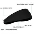 thumbnail image 3 of JUNWELL Stretchy Moisture Wicking Unisex Hairband Mens Headband, Mens Sweatband & Sports Headband for Running, Cycling, Yoga, Basketball Black, 3 of 7