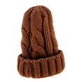 thumbnail image 5 of Accesorio de ropa para muñecas pulgadas, gorro tejido a mano, gorro de esquí para Blythe Girl Dolls, vestido vidad Marrón cro Baoblaze Sombrero de punto de muñeca de 12 pulgadas, 5 of 5