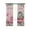 Pink, variant on Eucalyptus Trucks Blackout Curtains for Bedroom, Spring Farmhouse Floral Sage Green Plaid Thermal Insulated Kitchen Drapes with Grommets, Light Blocking Window Treatment, 2 Panels 42" x 63"