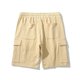 thumbnail image 3 of Pantalones Cortos de Cinturón de Vuelta Ropa de Trabajo de Tamaño Grande Todo Algodón Bolsillo Múltiple Fitting Suelto Deportes Casuales Capris, 3 of 7