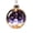 H, variant on Glowing Halloween Story Ornament,3.15 inch Transparent Hanging Balls with Exquisite Holiday Scene Pattern and Warm LED Lights,Party Hanging Decor