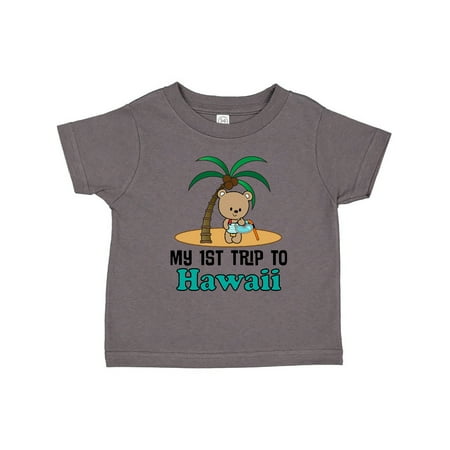 

Inktastic 1st Trip to Hawaii Vacation Gift Toddler Boy or Toddler Girl T-Shirt