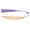 Gold/Purple, variant on M Buder Metal Feather Shape Bookmarks Vintage Gifts for Reading Yellow Tassels (10.4 inches / 26.5 cm)