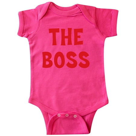 

Inktastic The Boss Gift Baby Boy or Baby Girl Bodysuit