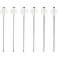 thumbnail image 1 of 6Pcs Tent Stake Camping Tent Stake Metal Ground Nail Tent Ground Stake for Fixing, 1 of 8