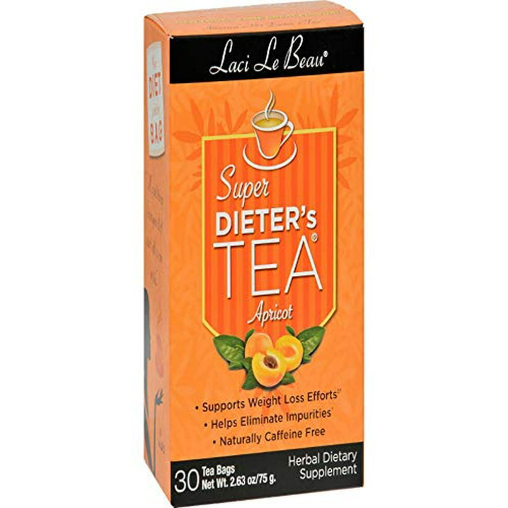 Laci Le Beau Super Dieter's Tea Apricot 30 Tea Bags