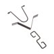 thumbnail image 5 of Ganchos de cadena de lluvia para exteriores, gancho adaptador de canal de cadena de lluvia, gancho de Metal negro para patio trasero, ganchos de, 5 of 8