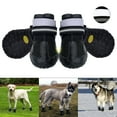 thumbnail image 6 of Pet Artist Waterproof Dog Shoes Large Snow Boots Paw Protector Booties Reflective Non Slip, 6 of 20