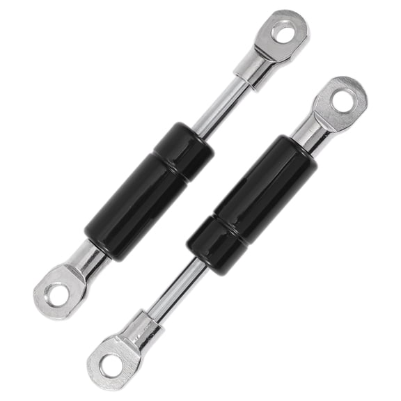 Unique Bargains 100mm/3.94" Gas Struts 100N Gas Springs Black Carbon Steel 2 Pcs RV Car Toolbox Lid Storage Box Cover Cabinet Door Cover