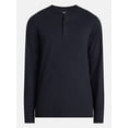 thumbnail image 5 of George Men's Henley Shirt with Long Sleeves, Sizes S-5XB, 5 of 5