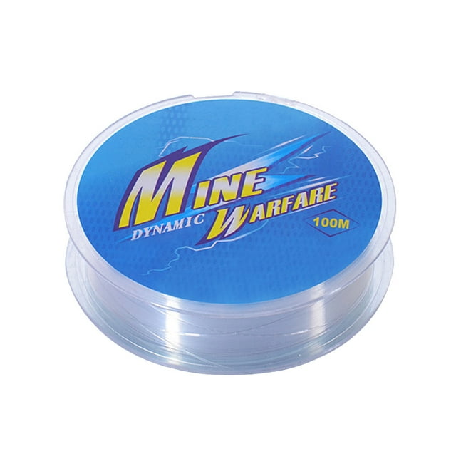 BE-TOOL 100m Clear Nylon Strong Fishing Line, Fishing Wire Fishing Reels for Rivers Lakes and Seas Fishing