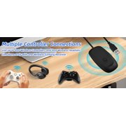 Mcbazel Wireless USB 2.0 Gaming Receiver Adapter for Xbox 360 /Windows PC Desktop Laptop Gaming
