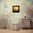 thumbnail image 4 of Flour, Piet 15x15 Black Modern Framed Museum Art Print Titled - Golden Sunrise, 4 of 5